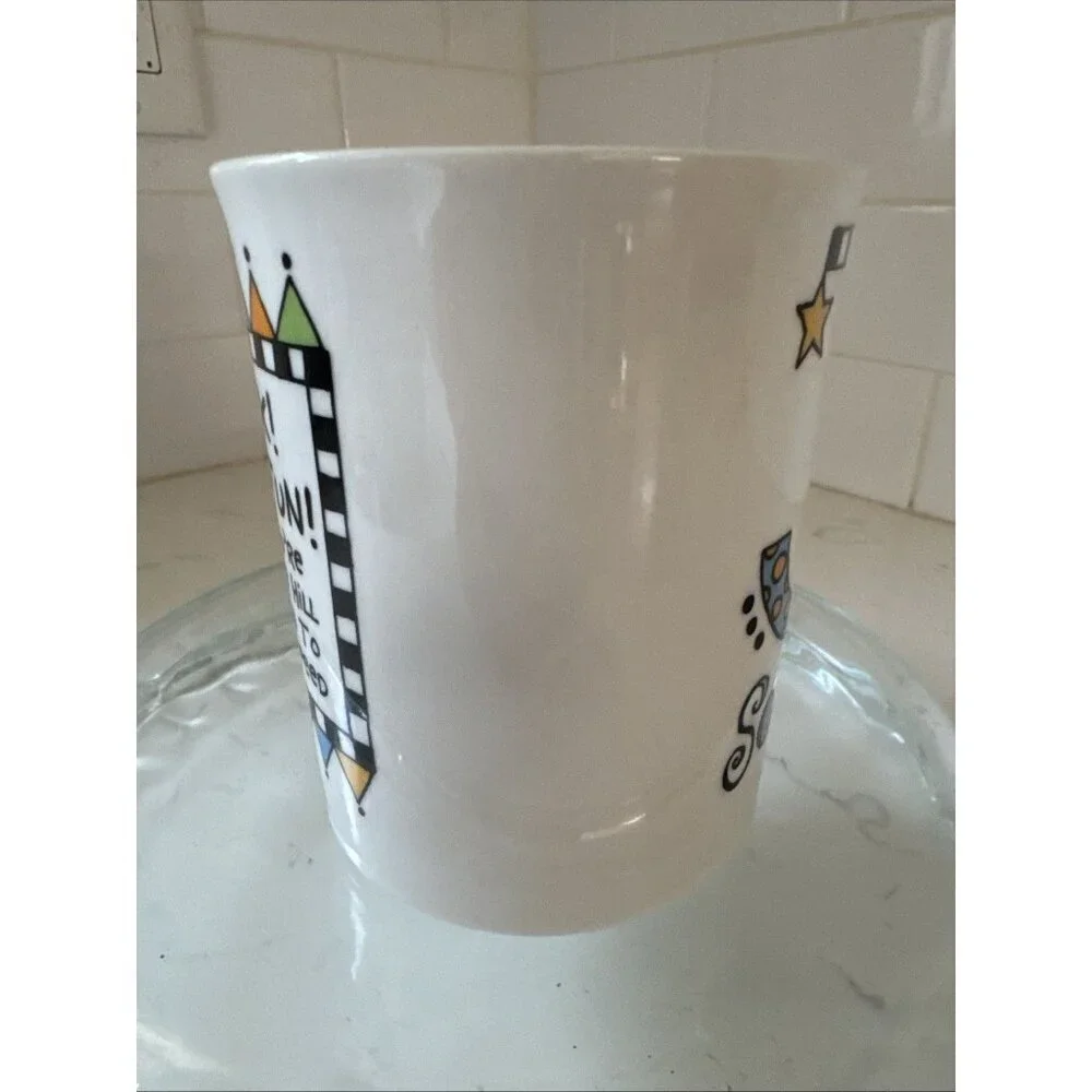 Thrilled to be 30 Something Years Old Coffee Mug by Lorrie Veasey